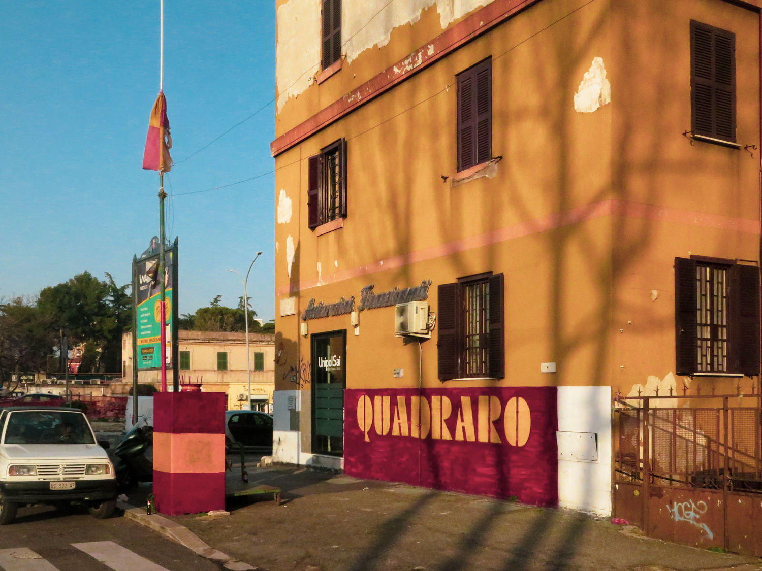 Passeggiare al Quadraro Zero